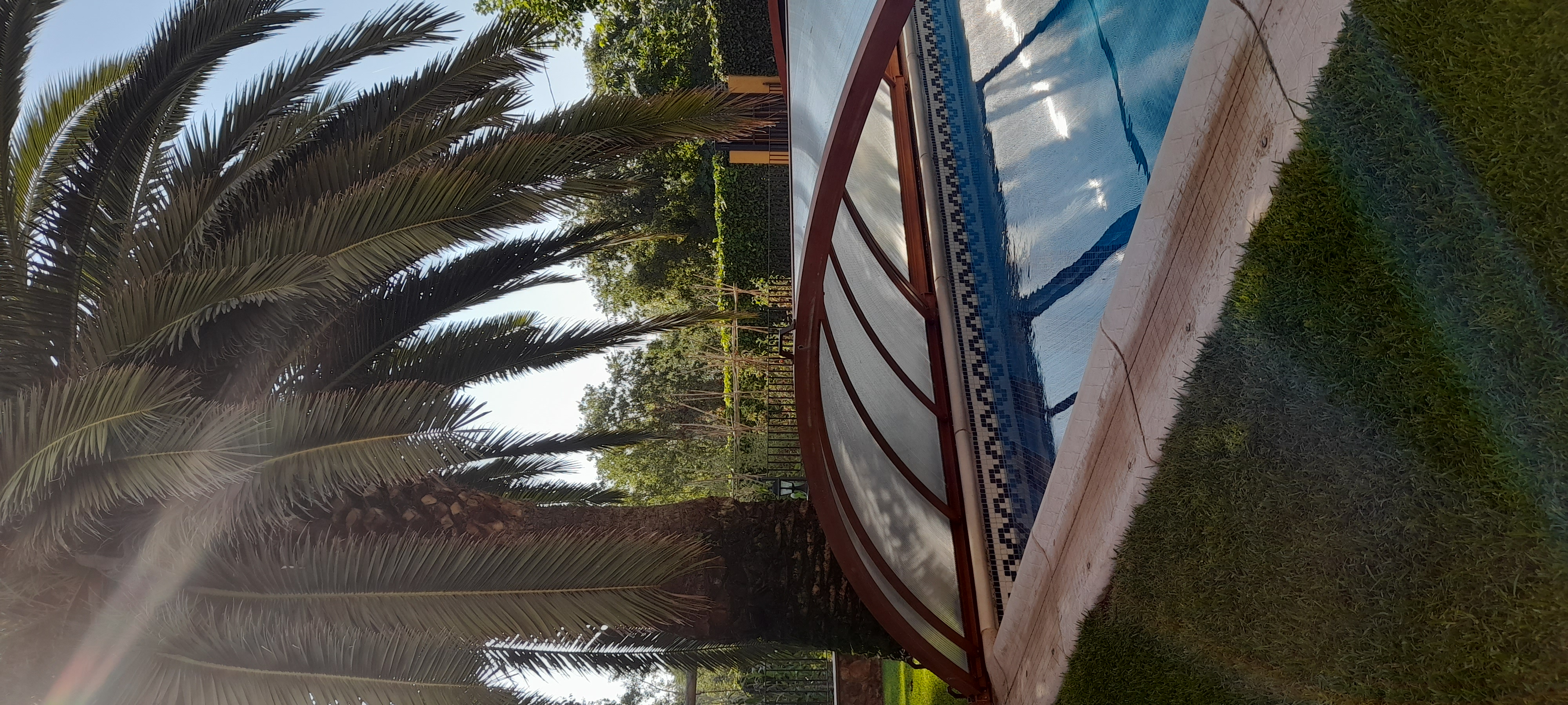 Entrada a la finca